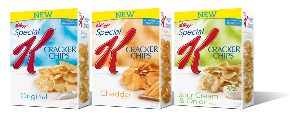 New from Special K, Cracker Chips.