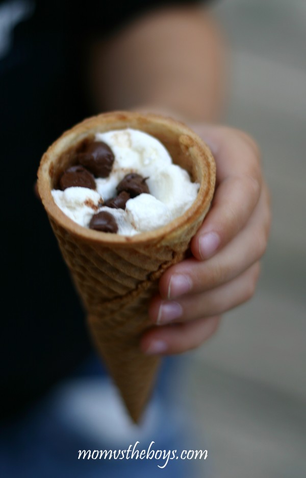 Try this Campfire Dessert Cones recipe for a sweet treat next time you are camping