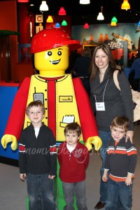 family with legoman