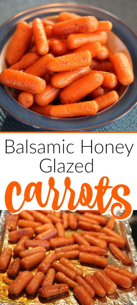 Balsamic Honey Glazed Carrots
