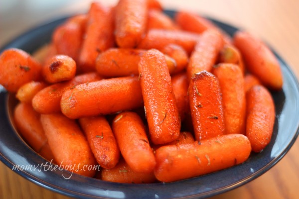 Balsamic Honey Glazed Roasted Carrots