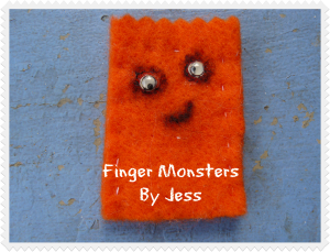 Monster Finger Puppets