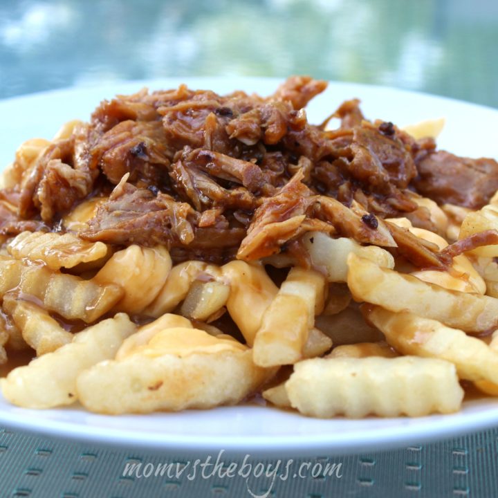 pulled pork poutine