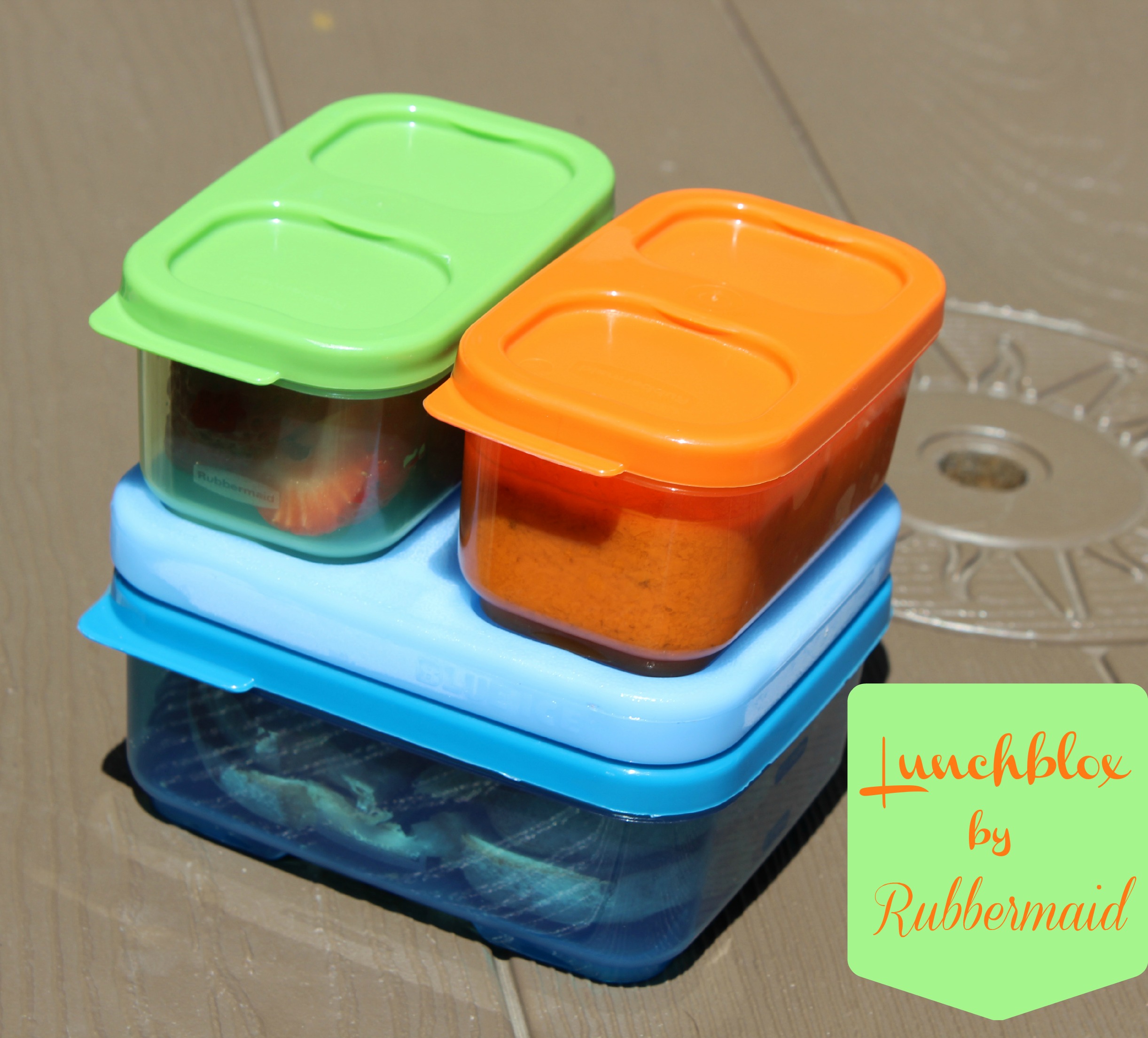 Rubbermaid Lunchblox Containers - Mom vs the Boys