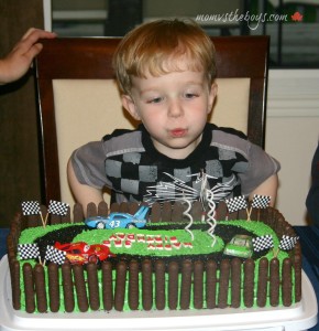 cars birthday cake