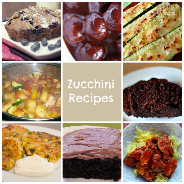 Zucchini Recipes - Mom vs the Boys