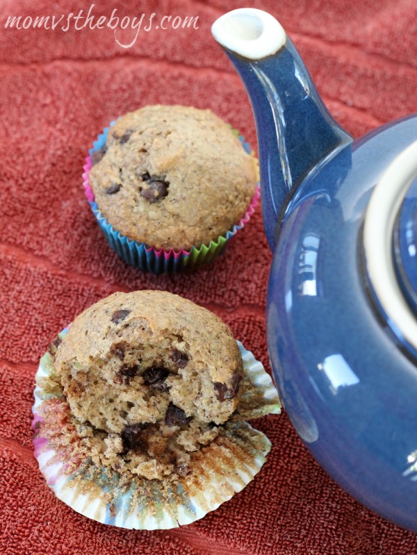 zucchini chocolate chip muffins