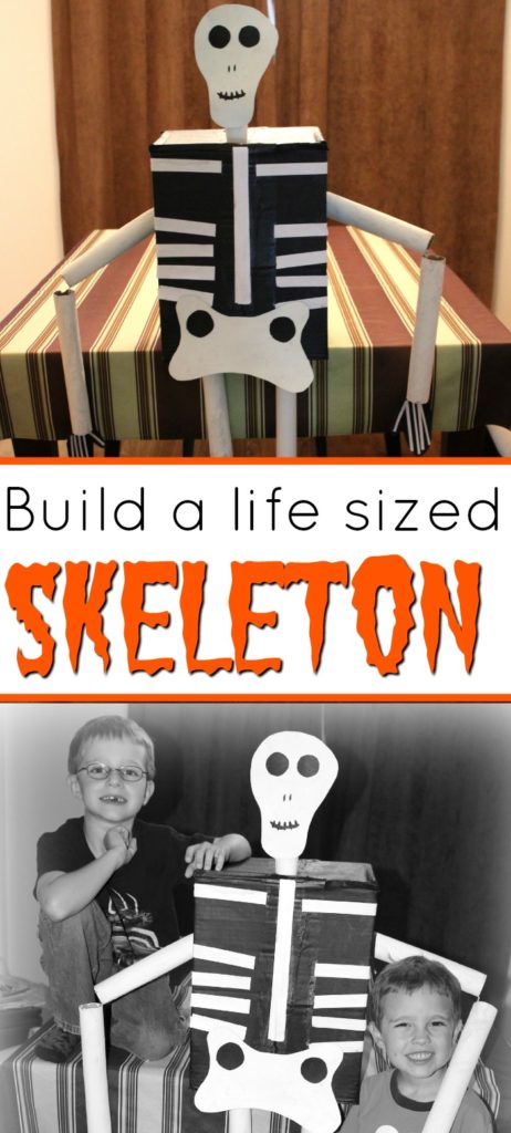 Halloween Skeleton Craft