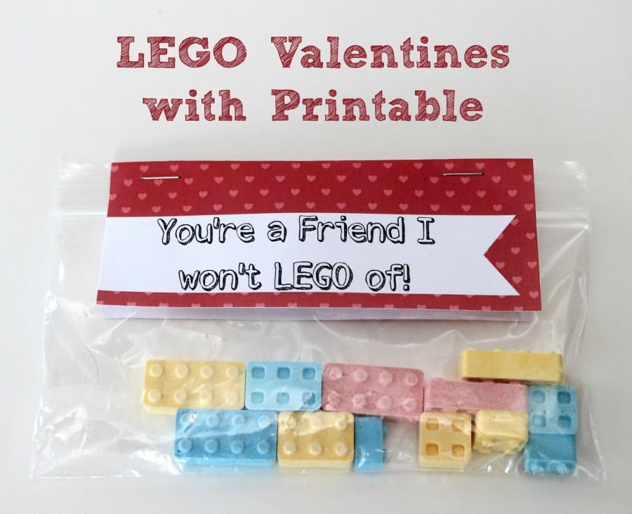 LEGO Valentine Treat Bag Toppers and Free Printable Mom vs the Boys