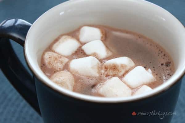 nutella hot chocolate 