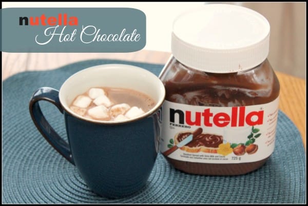 nutella hot chocolate 