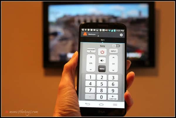 LG G2 remote