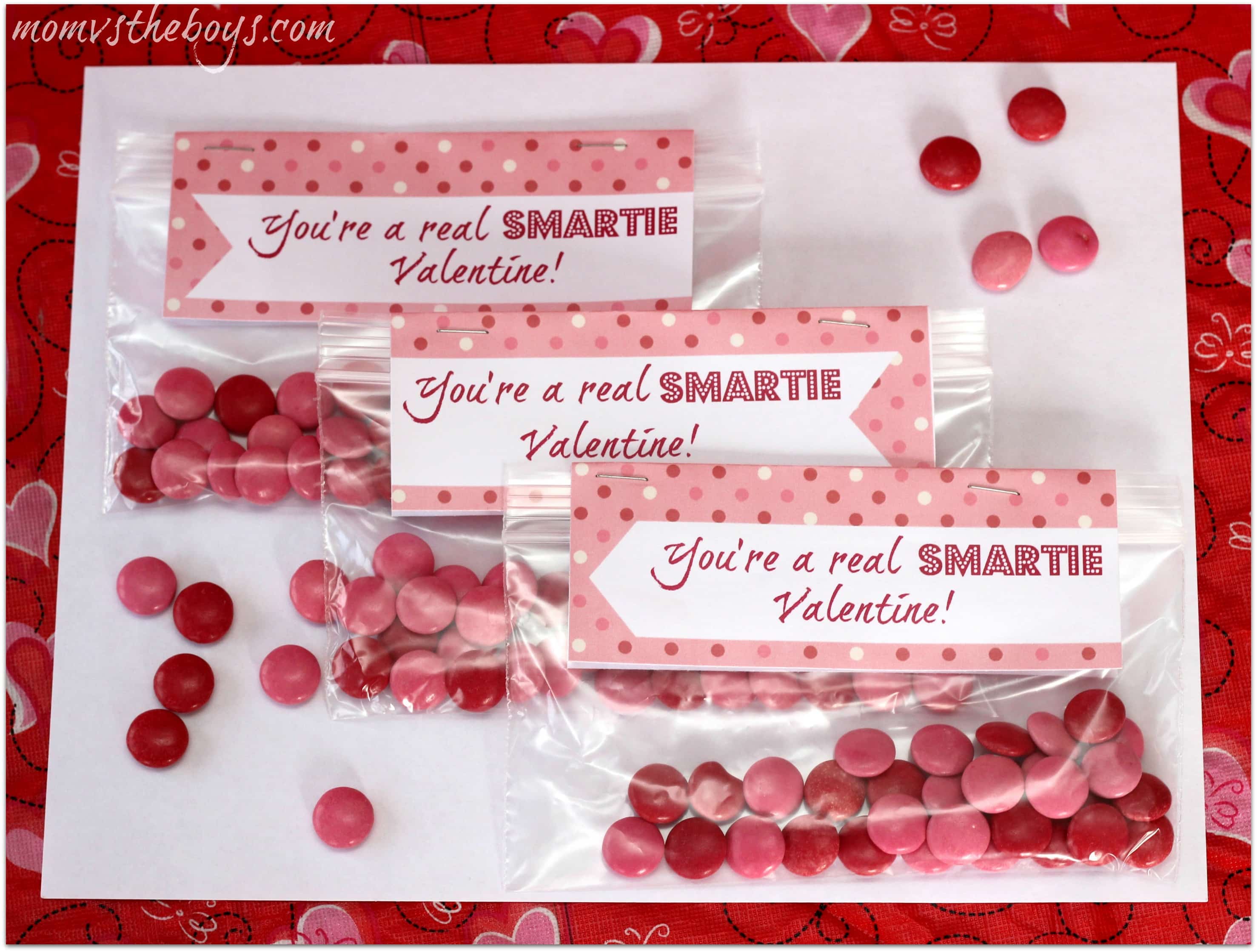 Smarties Valentine Printable Mom Vs The Boys