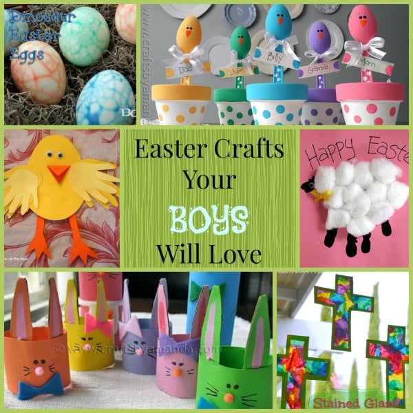 easter craft Collage