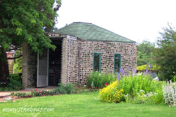 tavern glass bottle house