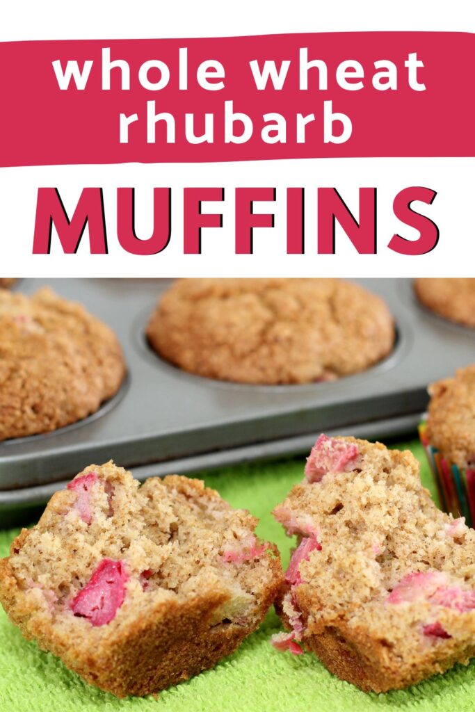 Whole Wheat Rhubarb muffin recipe