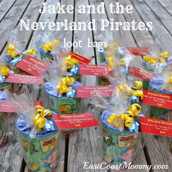 jack and the neverland pirates loot bags
