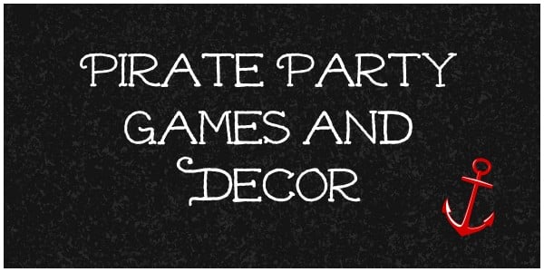 pirate games and decor