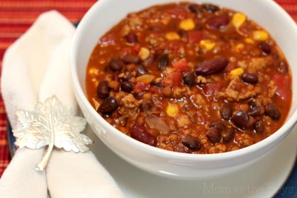 ground turkey chili recipe