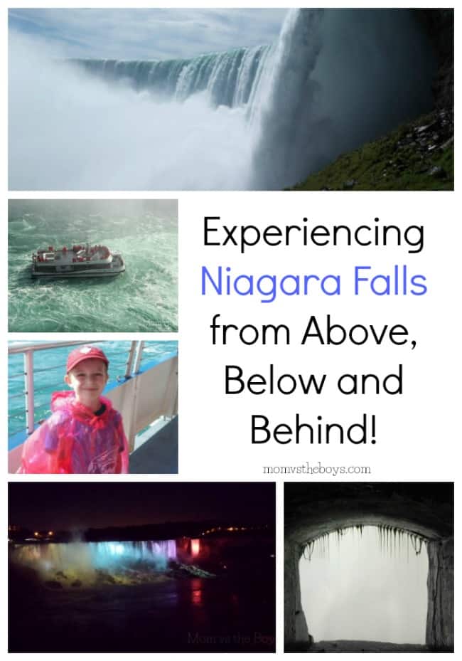 Experiencing Niagara Falls from Above, Below and Behind!