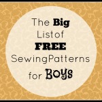 Sewing Patterns for Boys