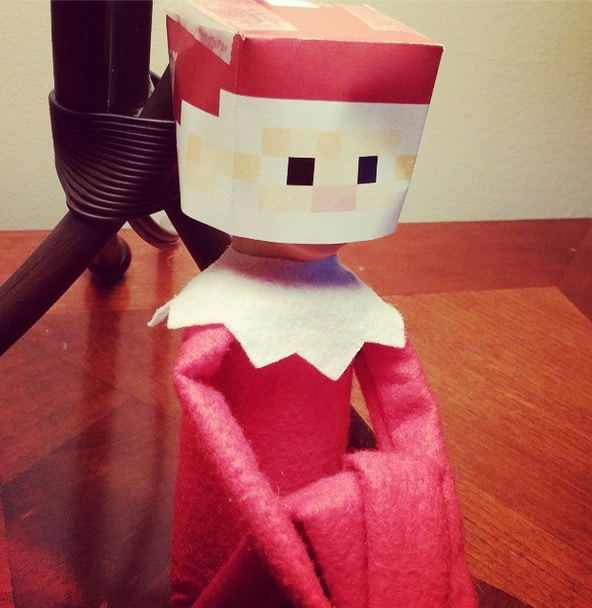 minecraft santa