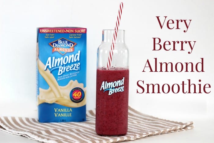 very berry almond smoothie