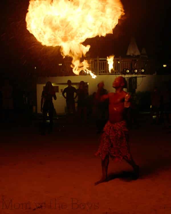 fire breather beaches negril