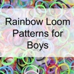 rainbow loom patterns for boys