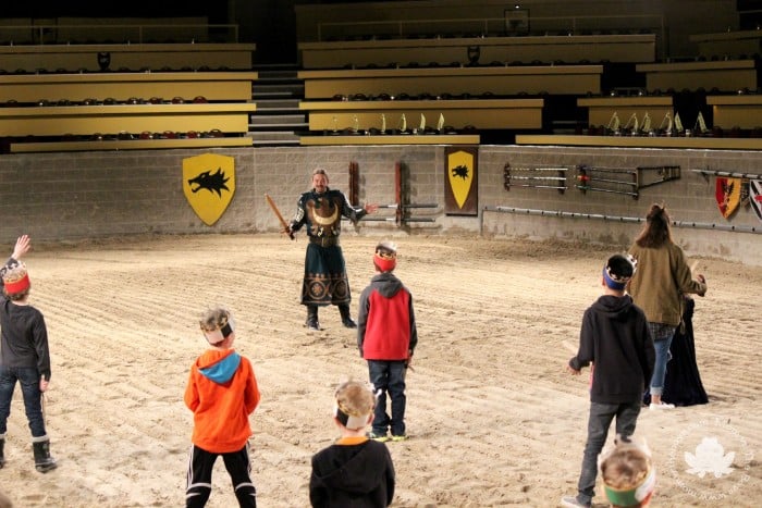 medieval times knight training