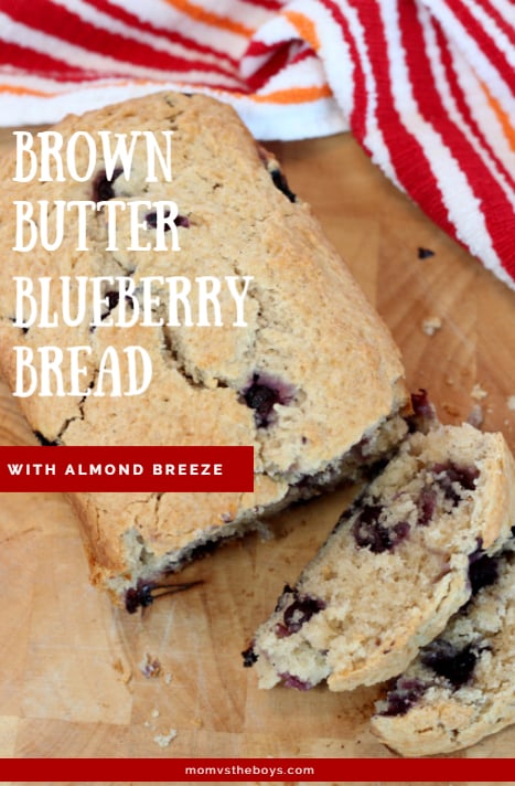 Brown Butter Blueberry Bread