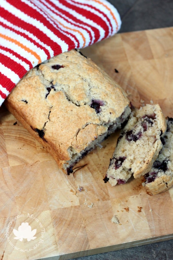 brown butter blueberry bread