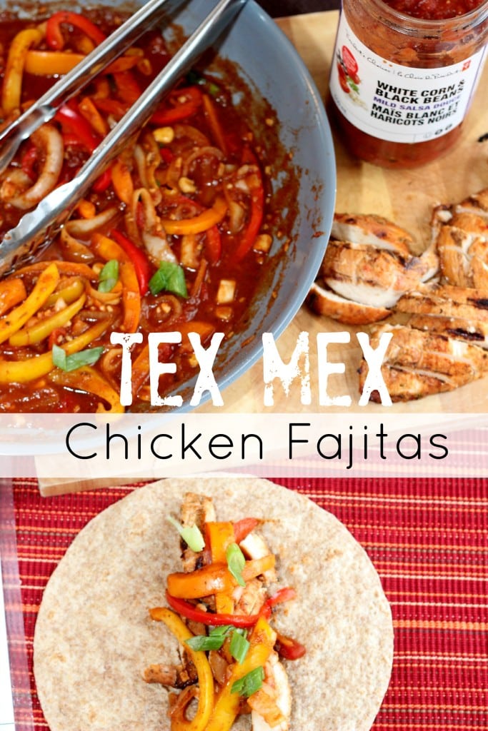 Tex Mex Chicken Fajitas