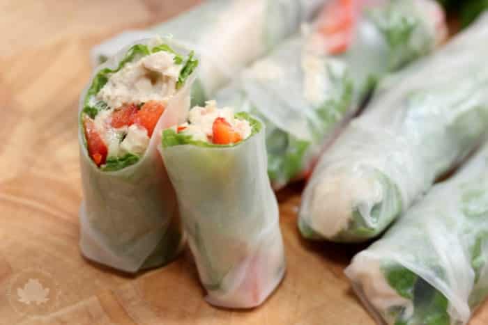 Tuna Spring Rolls