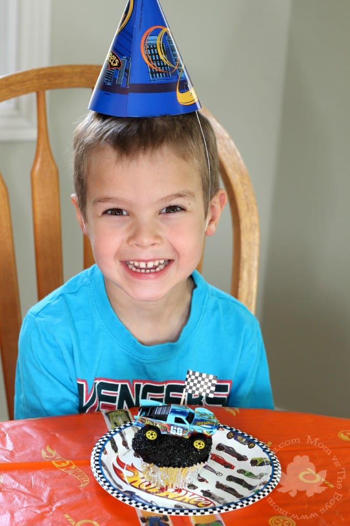 Hot Wheels birthday boy