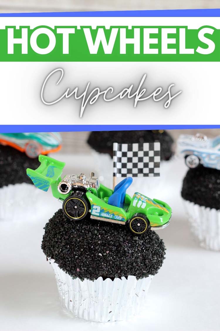 hot wheels cupcakes