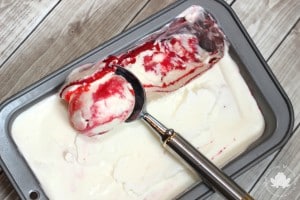 Jell-O Swirl Ice Cream
