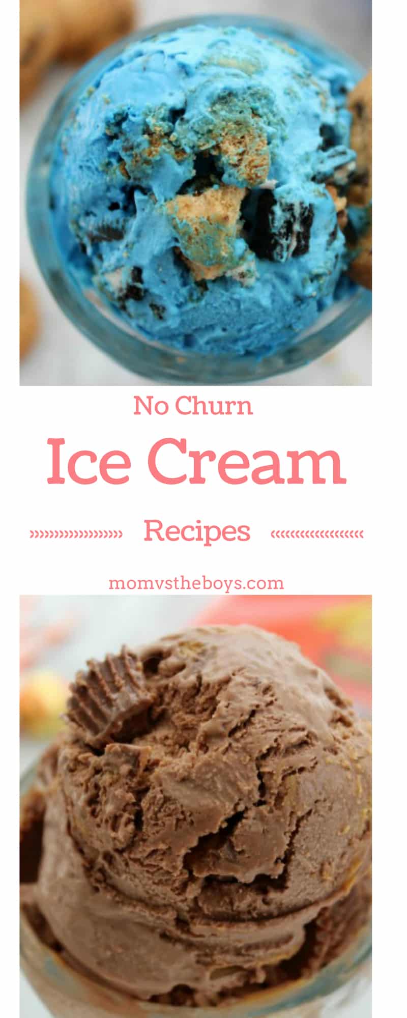 15 No-Churn Ice Cream Recipes - Mom vs the Boys