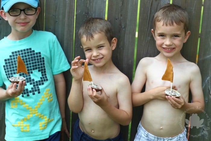 Kinder Ice Cream Boats