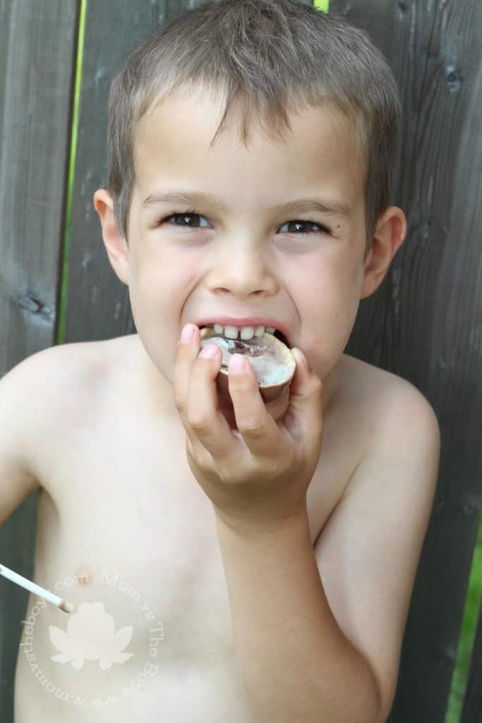 Kinder Ice Cream Boats