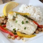 FISH AND CHICKPEA PAPILLOTES