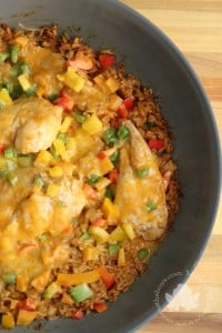 Southwestern Chicken and Rice Skillet