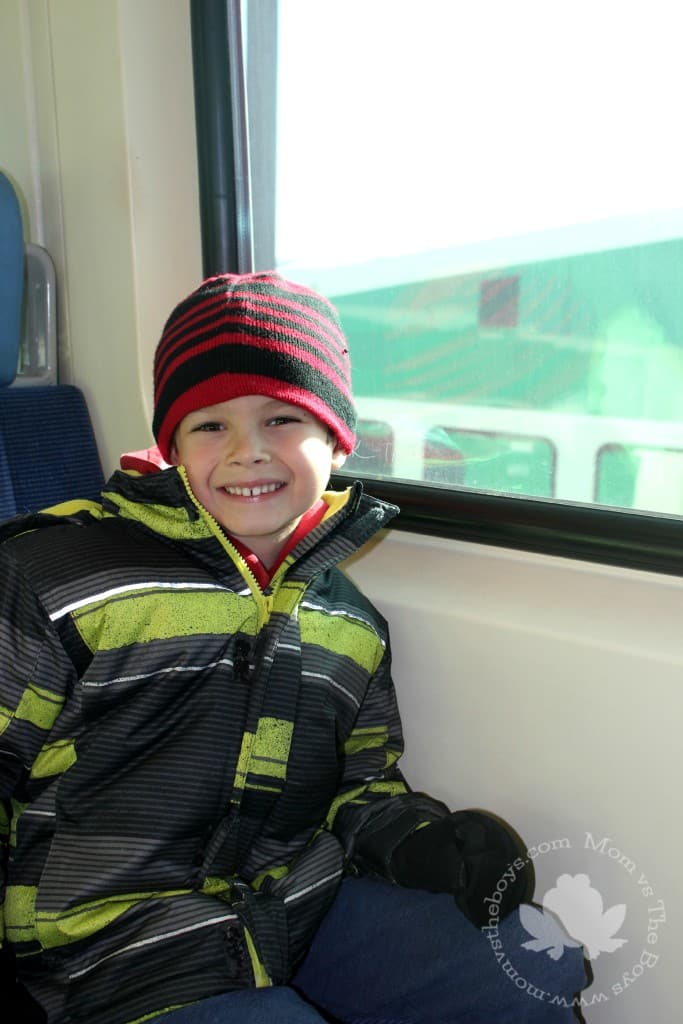 Riding the Go Train 