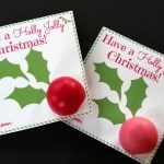eos lip balm holiday card with free printable - mom vs the boys