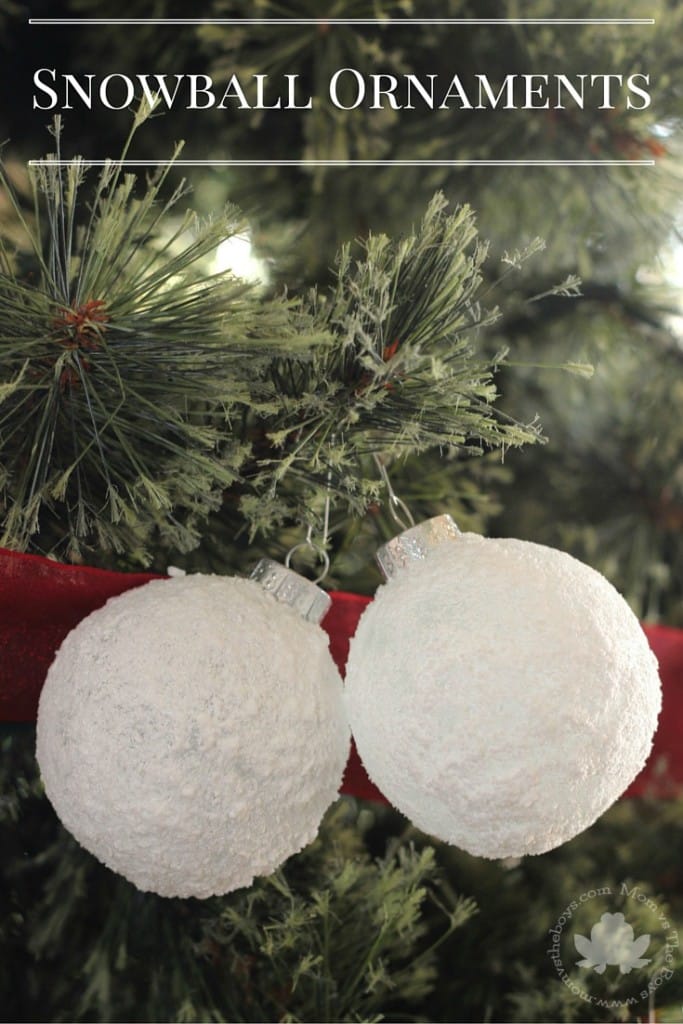 Easy DIY Christmas Tree Ornaments