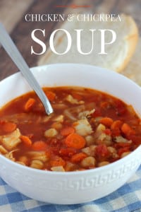 CHICKEN & CHICKPEA SOUP