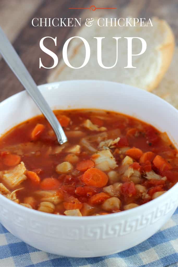 CHICKEN AND CHICKPEA SOUP