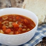 chicken and chickpea soup