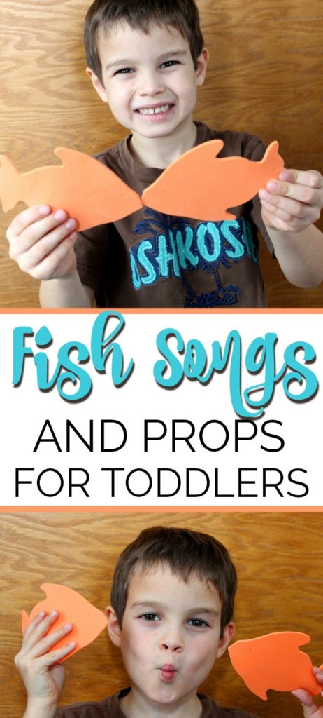 Fish Songs and Props for Toddlers and Preschoolers