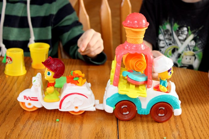 Play doh town vehicles